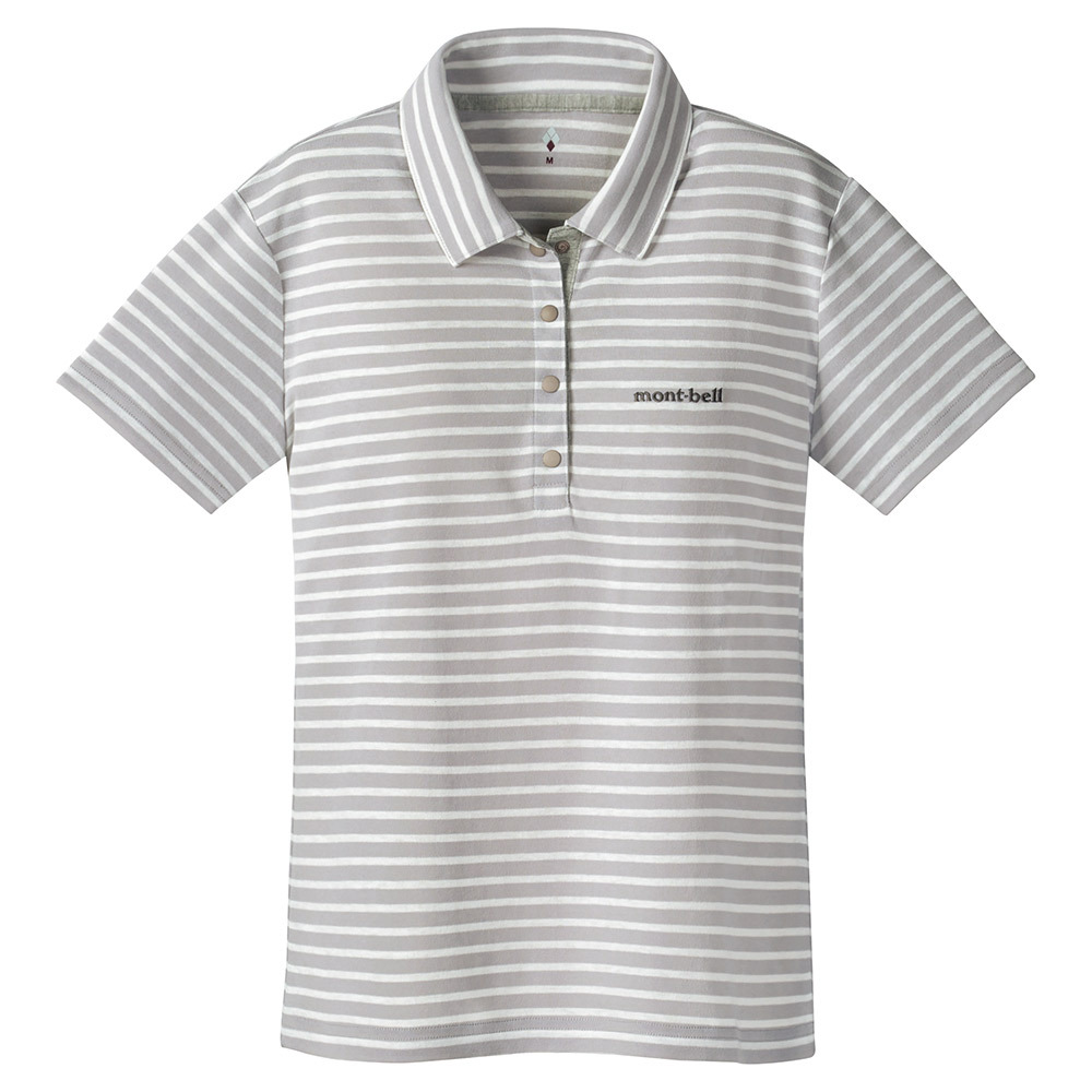 【特價款】日本montbell: 快乾透氣 Wickron Collar Shirt Women's