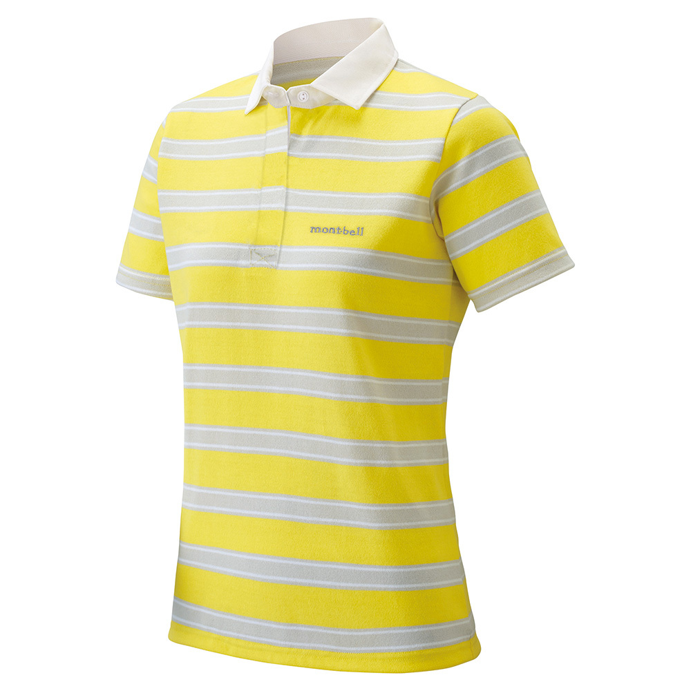 【特價款】日本montbell: 快乾透氣 Wickron Rugger Shirt Short Sleeve Women's