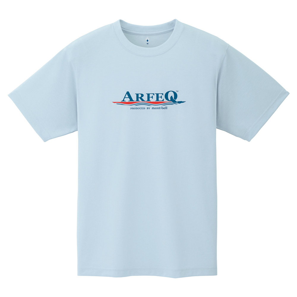 【特價款】日本montbell: 快乾透氣 Wickron T ARFEQ Logo