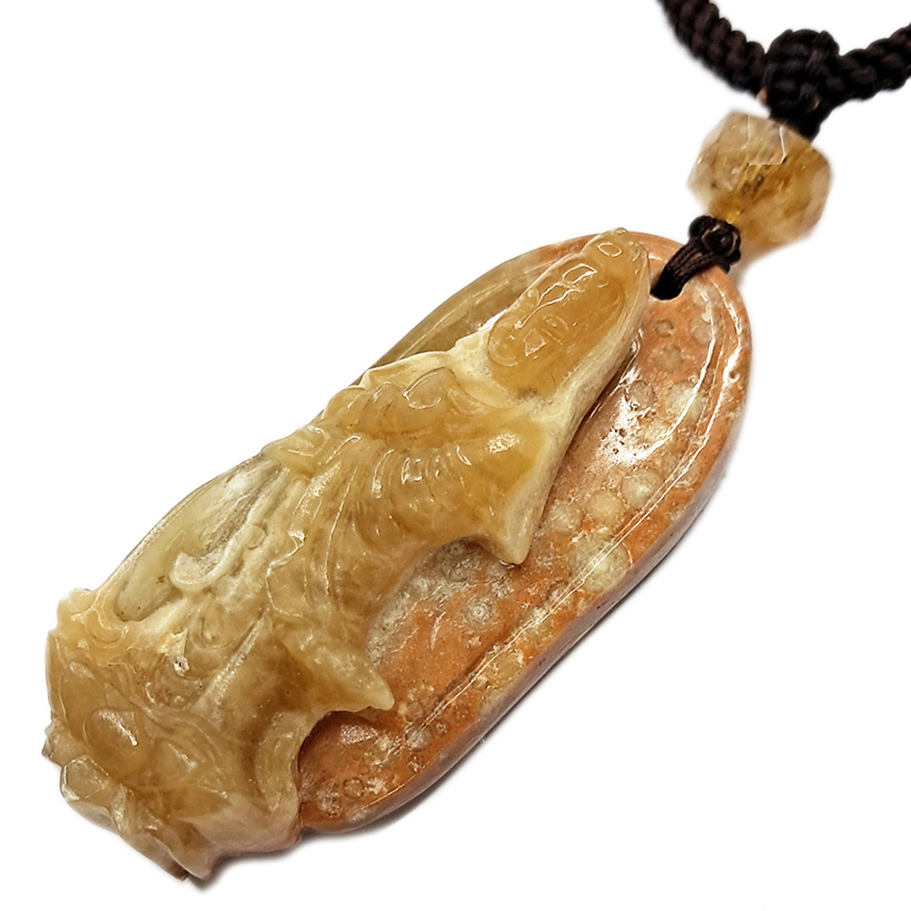 淨水觀音菩薩{龍宮舍利}玉項鍊【十方】148911