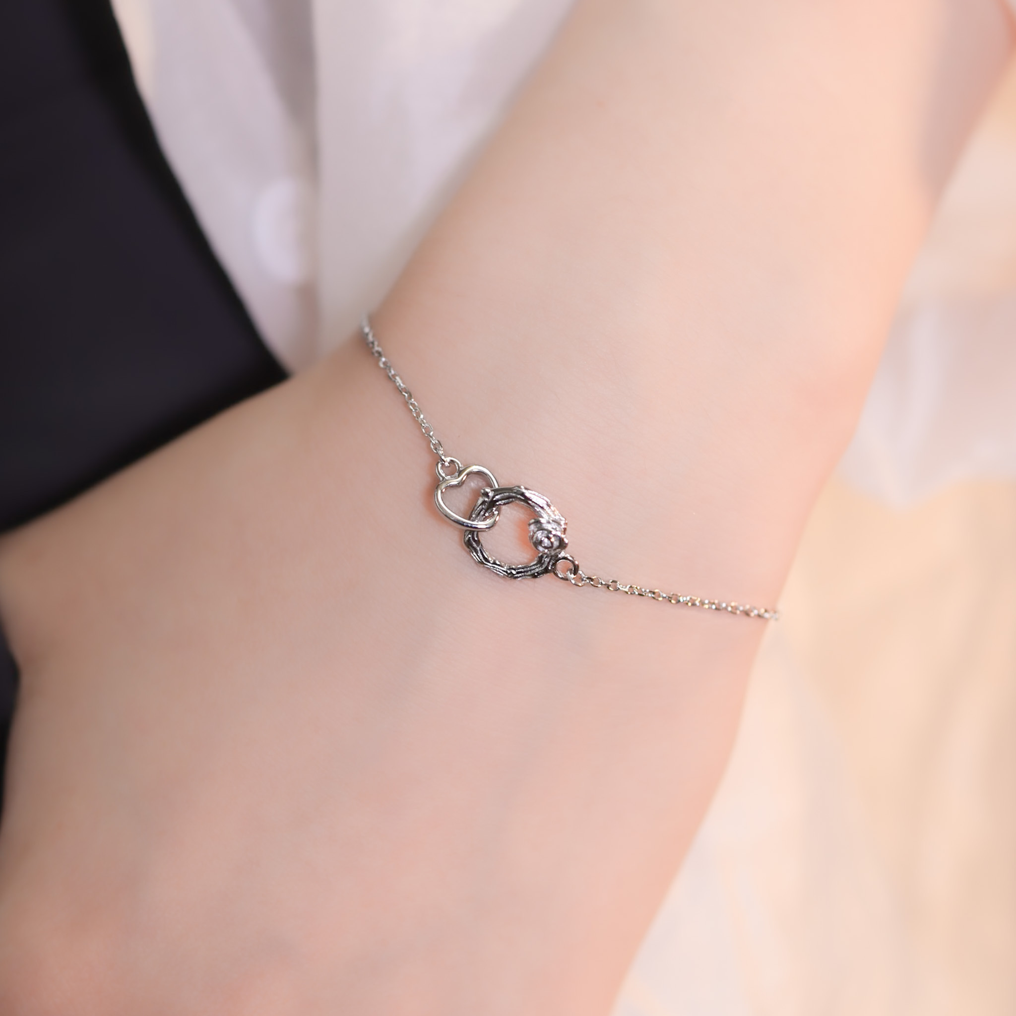 | 925 Silver | Rose Bracelet | BR1120 |
