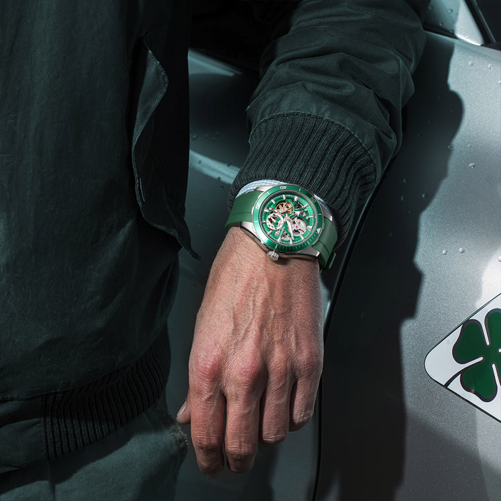 (預購)【Mark Fairwhale 馬克菲爾】6420 鏤空 超長動能 夜光 多層次 機械錶