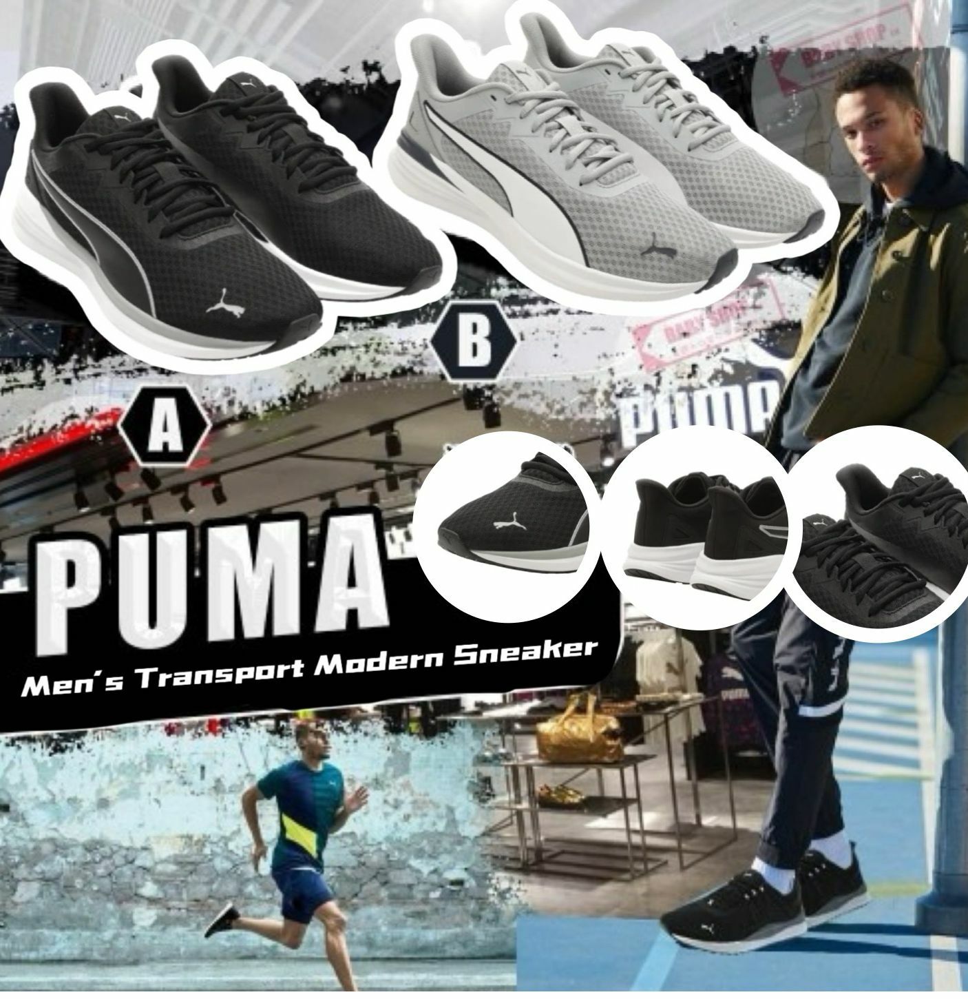 【預購】PUMA Transport Modern F073108 男裝波鞋