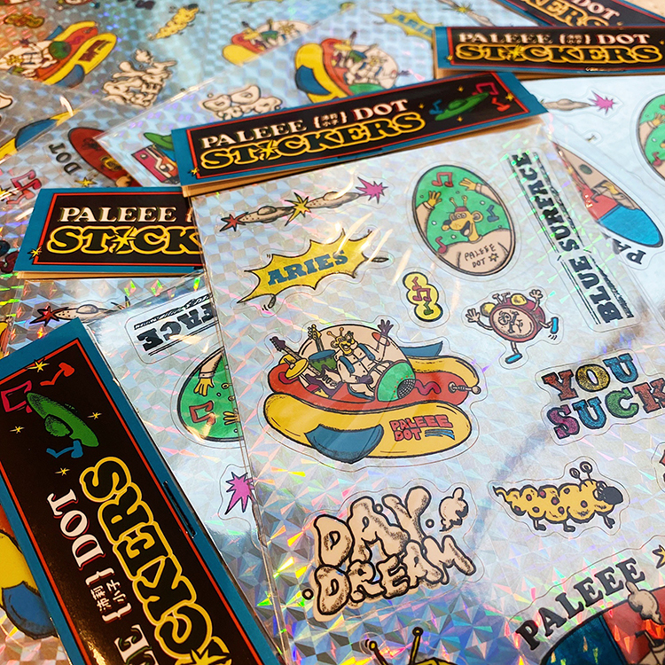 【沛莉小子 Paleee Dot】宇宙輻射貼紙