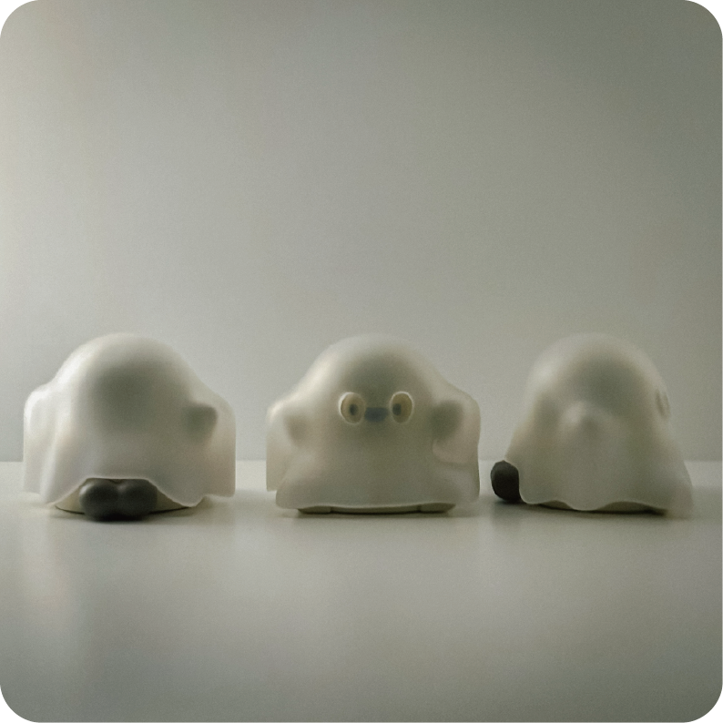 幽靈旅店の神秘公仔 『鬼魂蝦太郎＆幽靈蠟燭炸蝦』