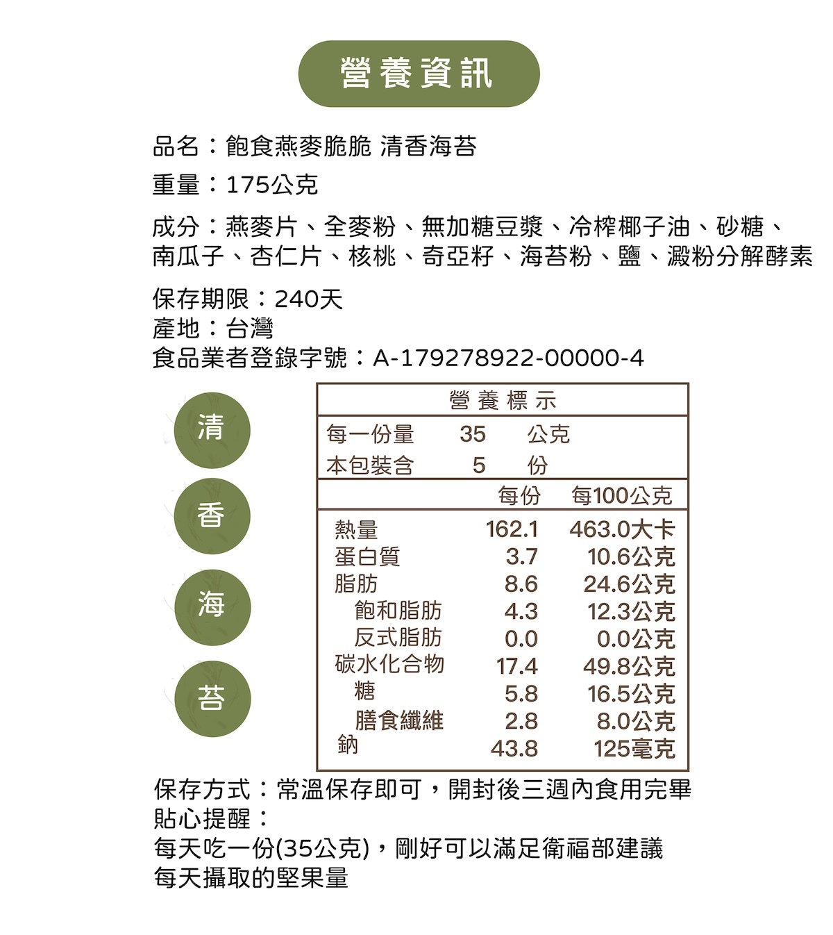 飽食燕麥脆脆推薦