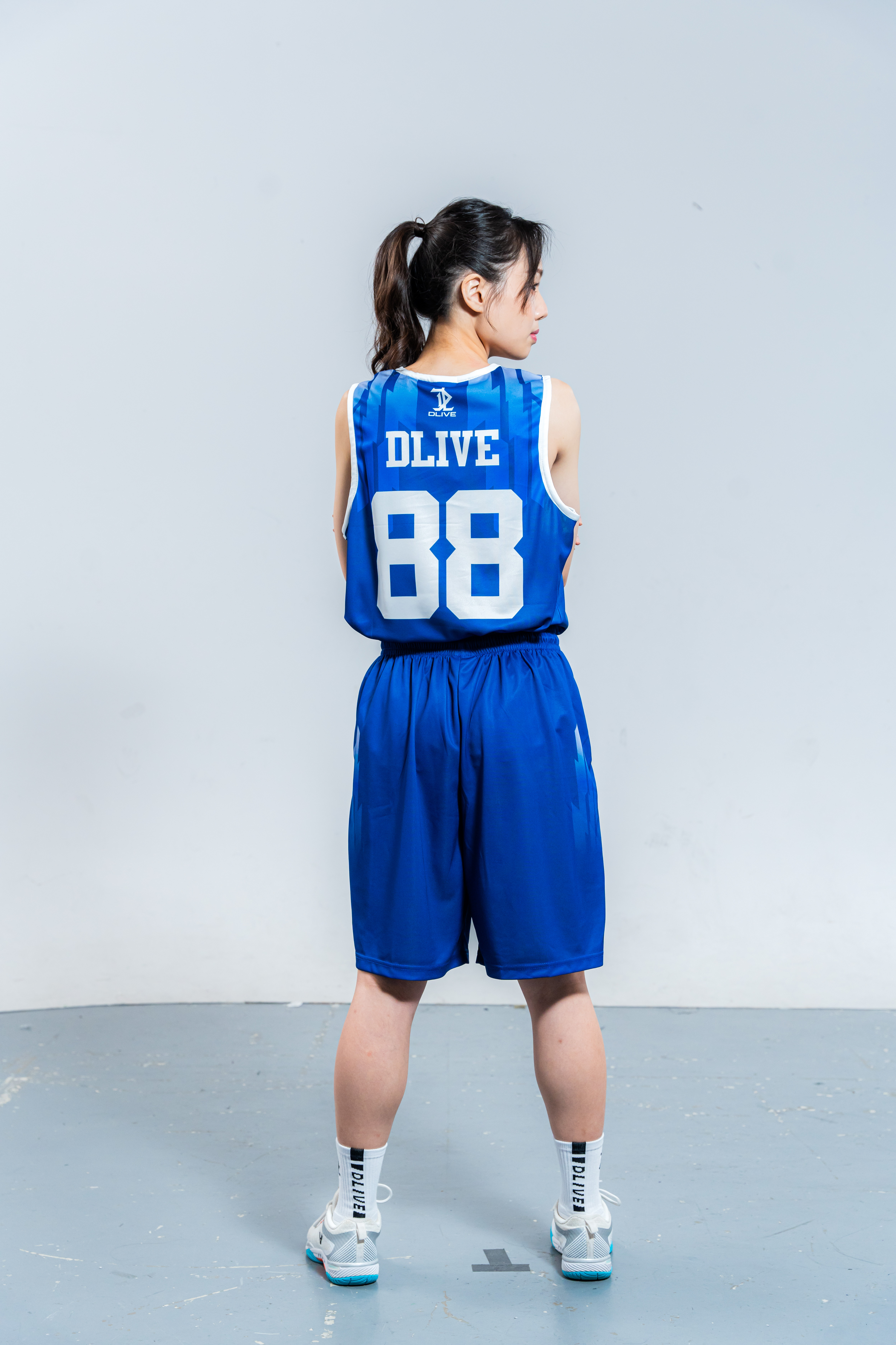 單面昇華V領籃球服 - 時空旅程