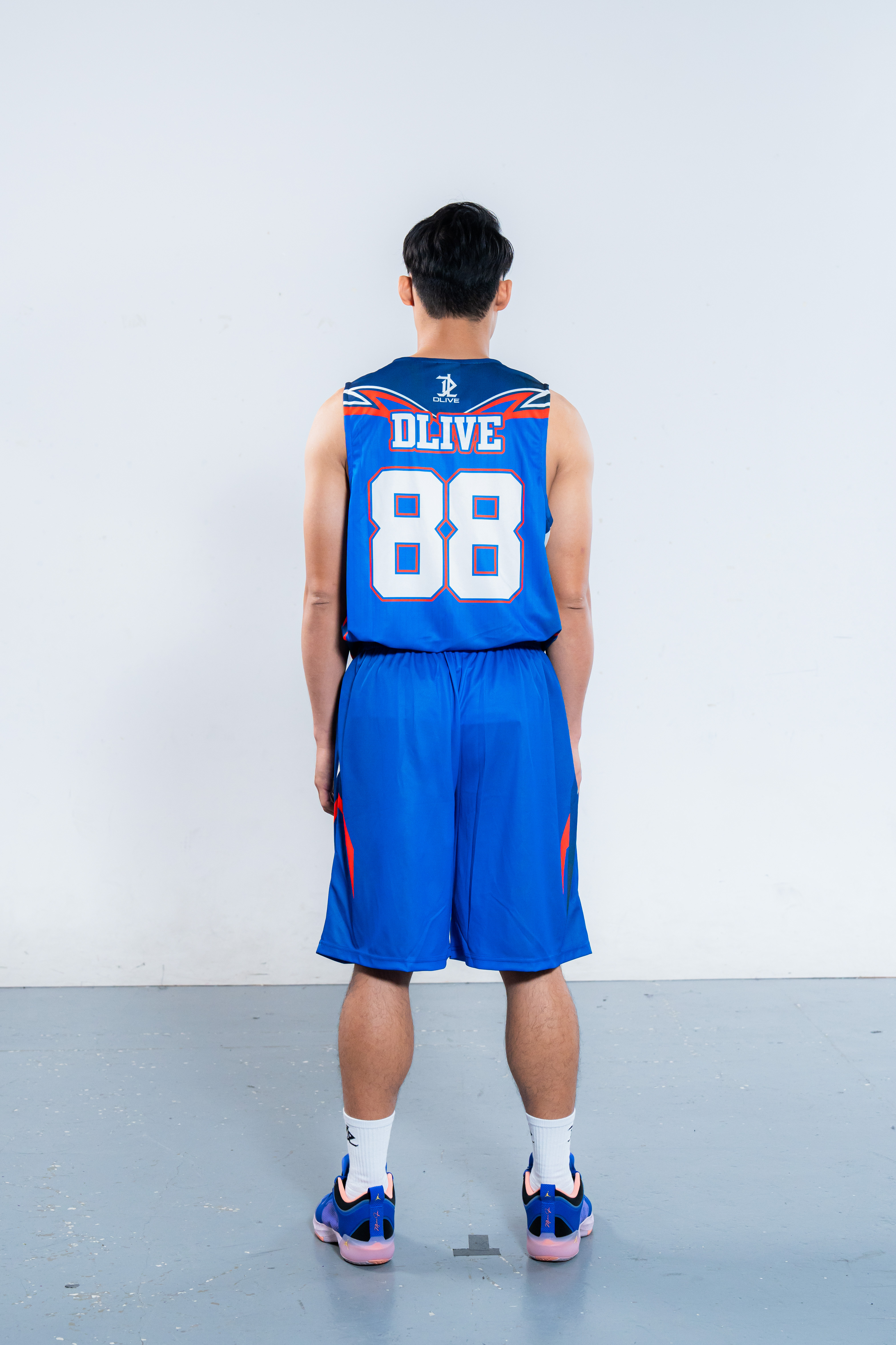 單面昇華V領籃球服 - 能源之泉