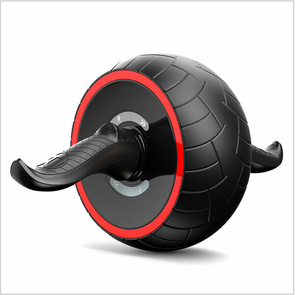 JK Korea Automatic Rebound Abdominal Wheel Abdominal Wheel Fitness Equipment Household Women's Belly Slimming Men's Abdominal Exercise Trainer (J0186)