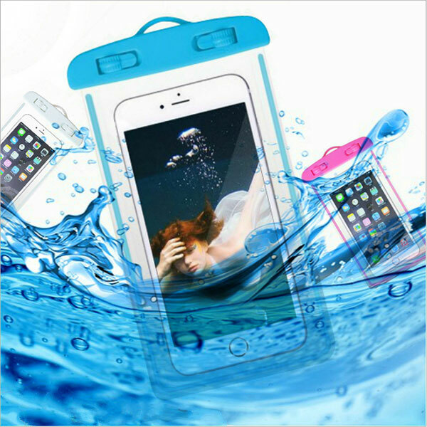 JK Korea new color card head mobile phone waterproof bag Apple 6plus Samsung universal sealed swimming waterproof bag (J0137)