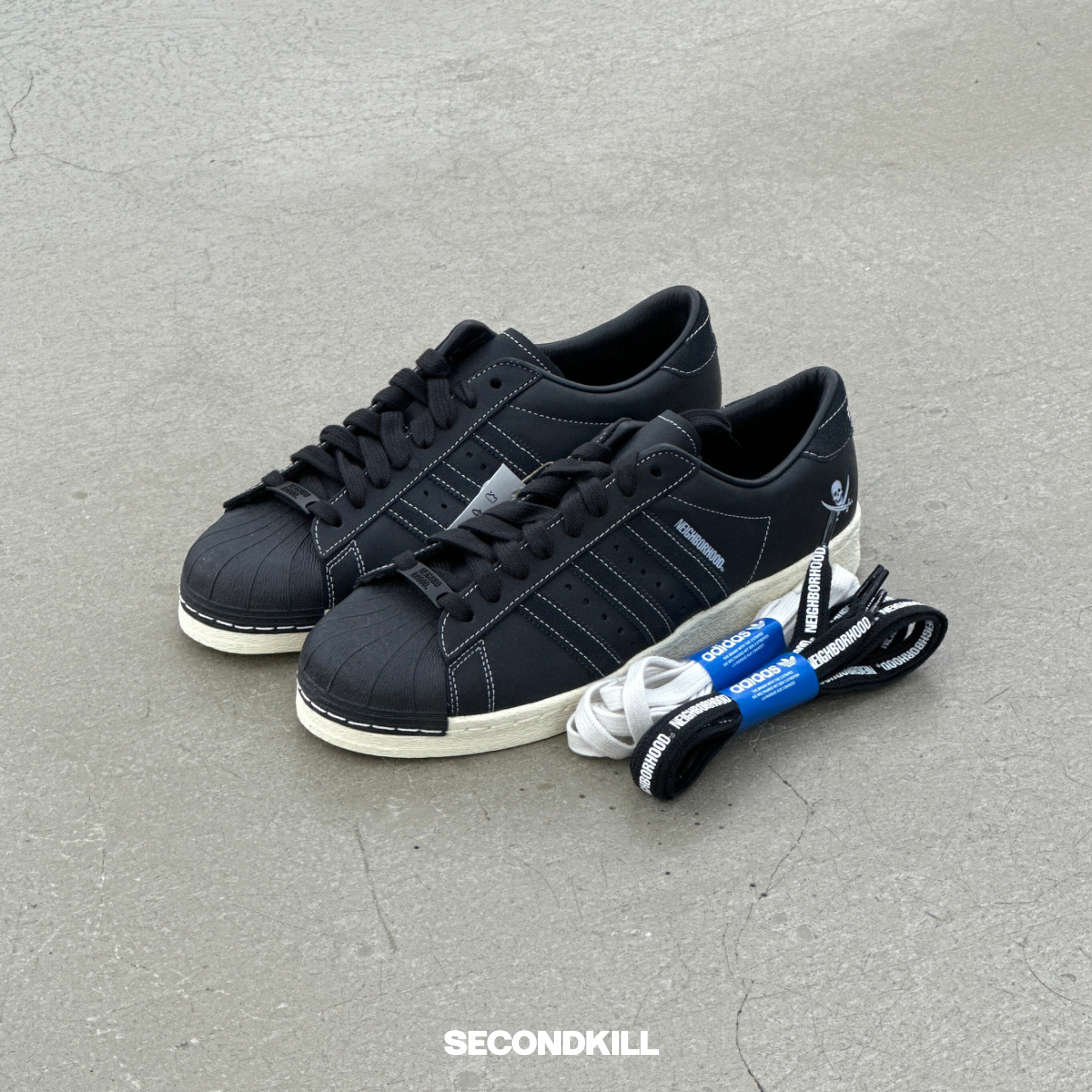 Neighborhood X Adidas Superstar Black l ID8650