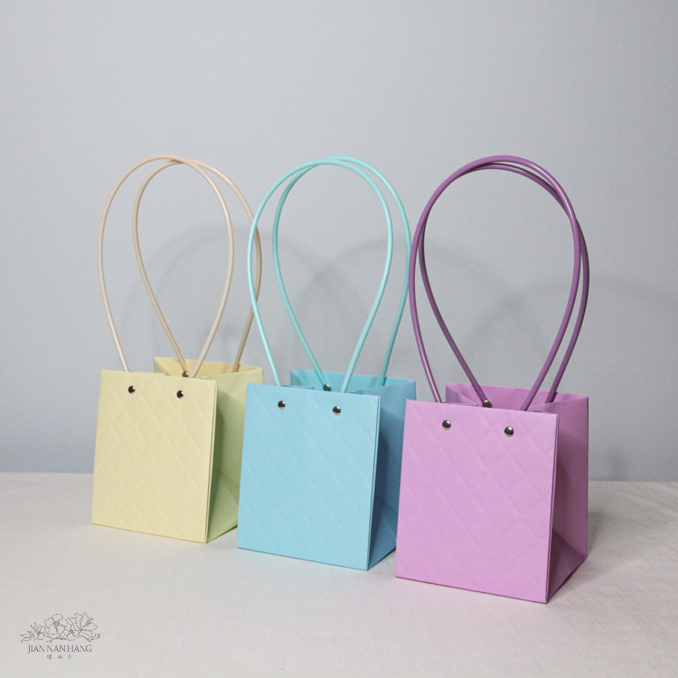 包裝 菱形壓紋提袋 3色