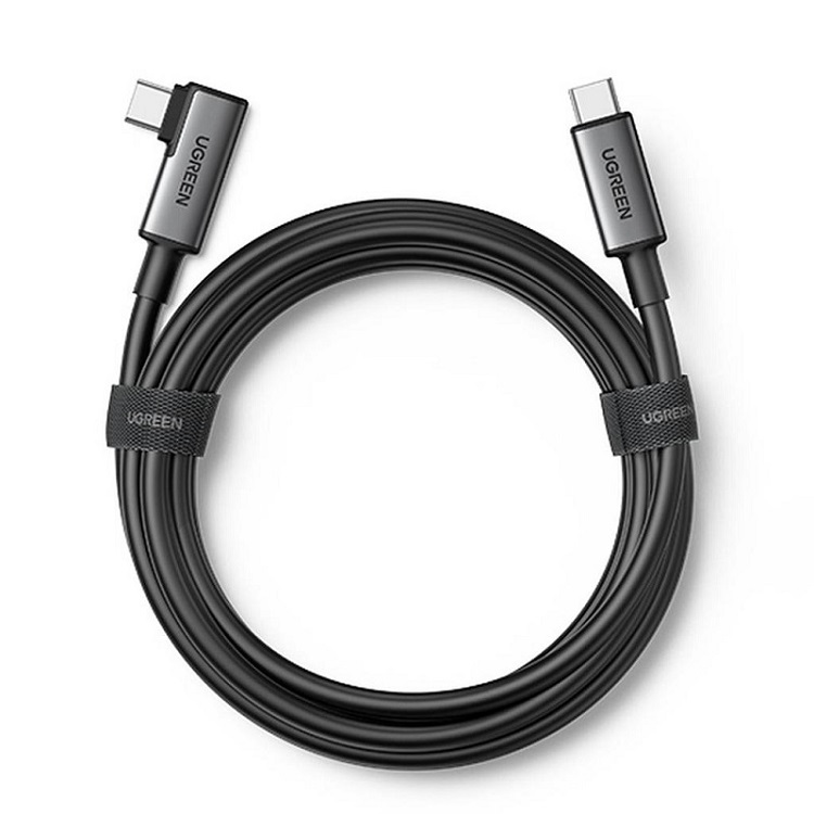 UGREEN 直角 USB-C 轉 USB-C 連接線 5m (US551 / 90629)