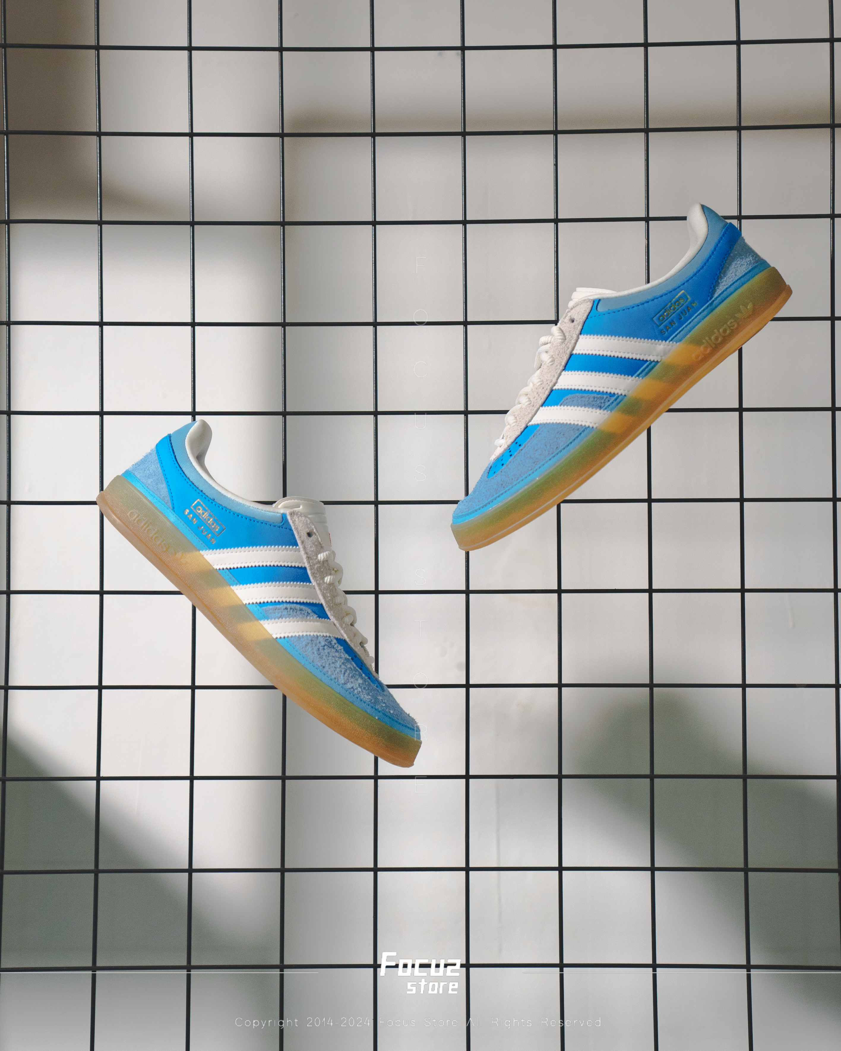 【Focus Store】預購 Bad Bunny x Adidas Originals Gazelle Indoor "San Juan" 藍白 IF9734