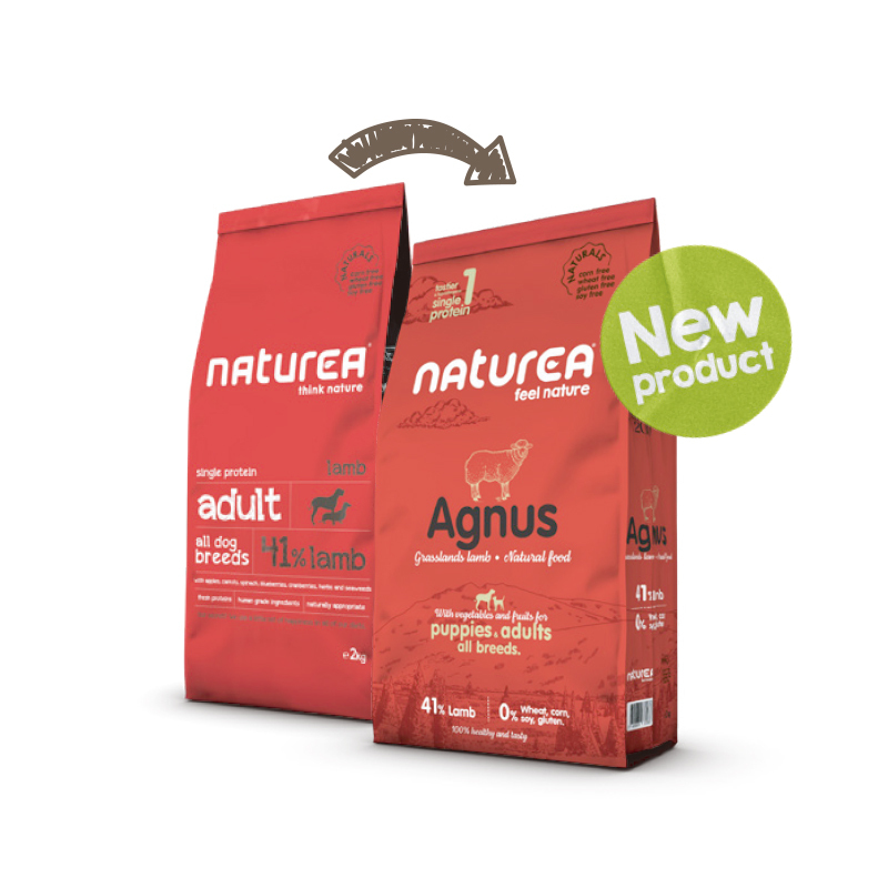 Naturea Naturals Agnus Adult Lamb Dry Food．2kg/12kg