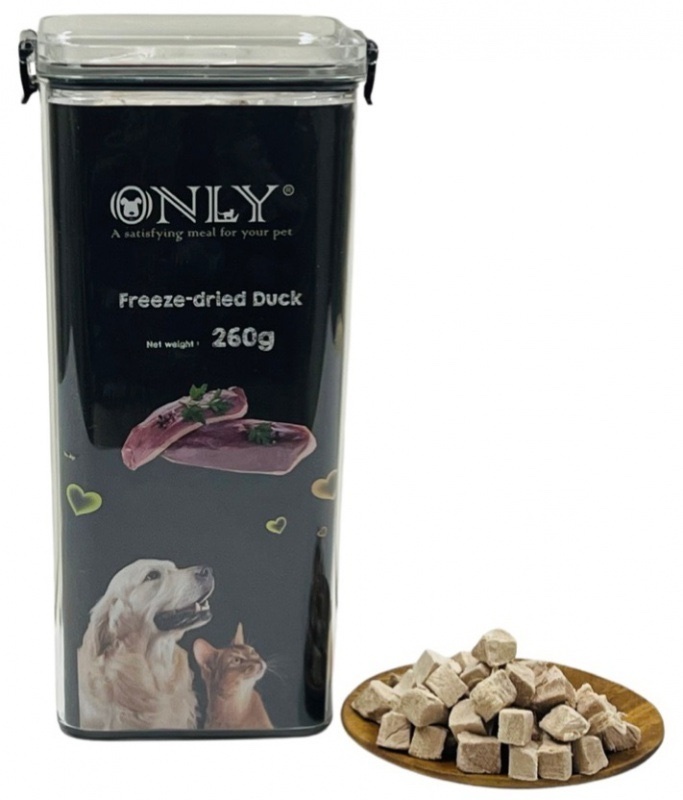 泰國 ONLY 冷凍脫水 鴨肉粒 260g（貓狗食用）