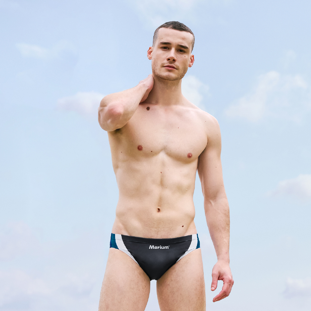 MAR-24104 大男競賽三角泳褲  - 殺人鯨