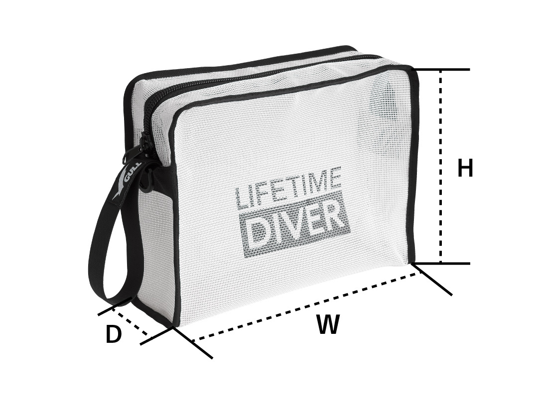 ▲GULL 網狀手拿包6.9L / GB-7149