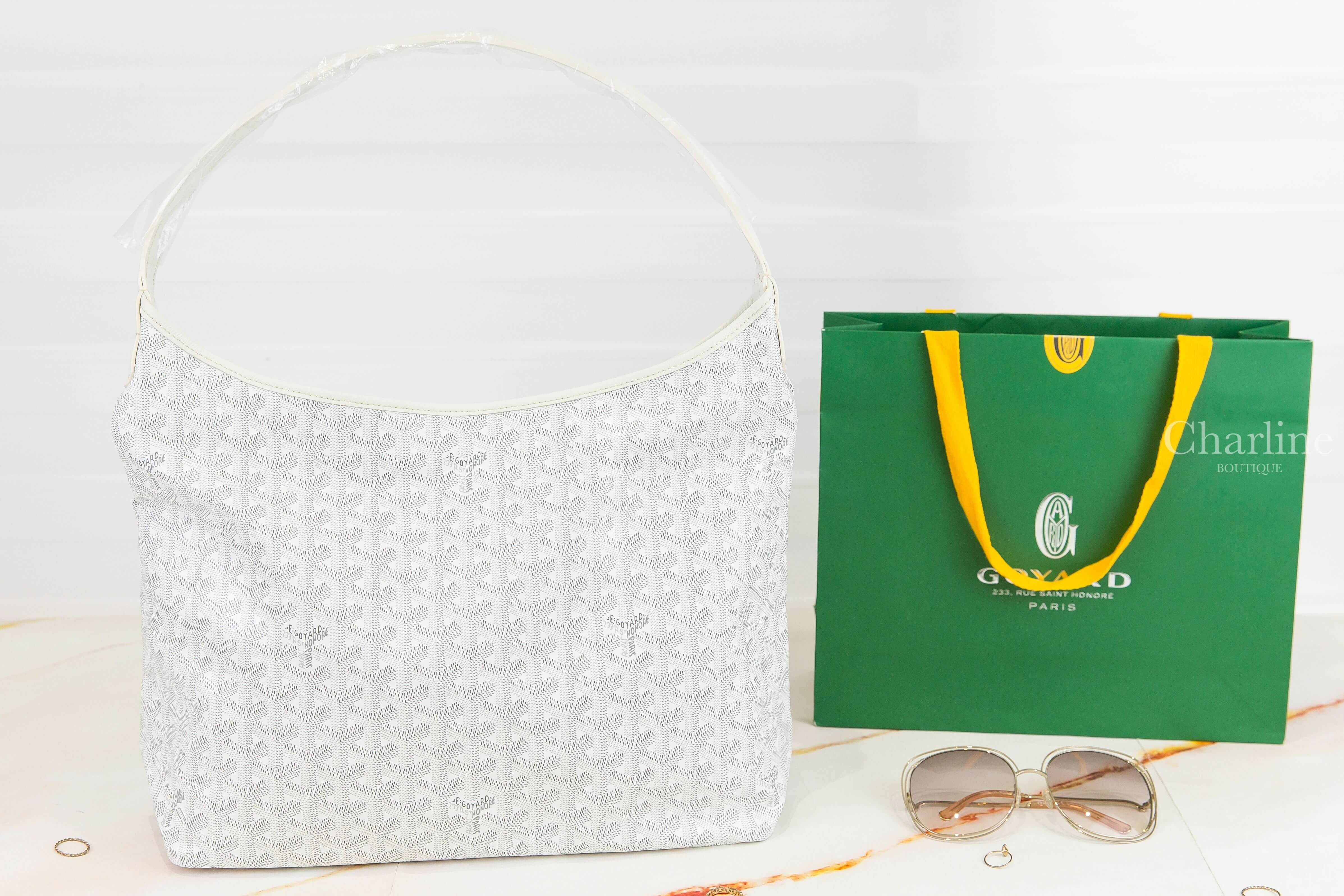 Goyard Bohème Hobo Bag 白色紅色愛心手提肩背包-Charline Boutique 精品代購