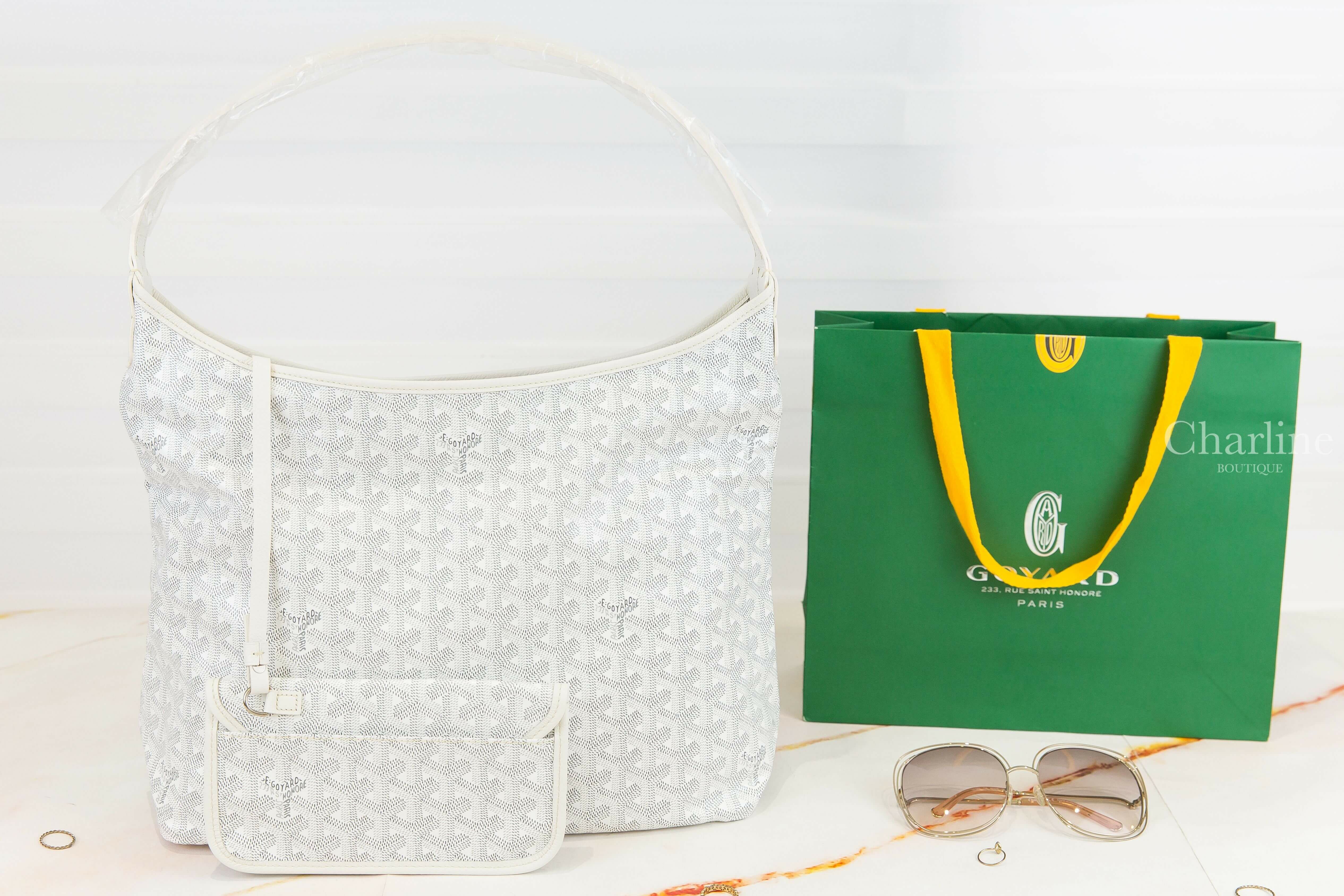 Goyard Bohème Hobo Bag 白色紅色愛心手提肩背包-Charline Boutique 精品代購