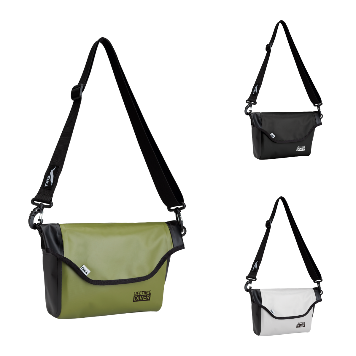 ▲GULL 防水肩背包4L / GB-7147