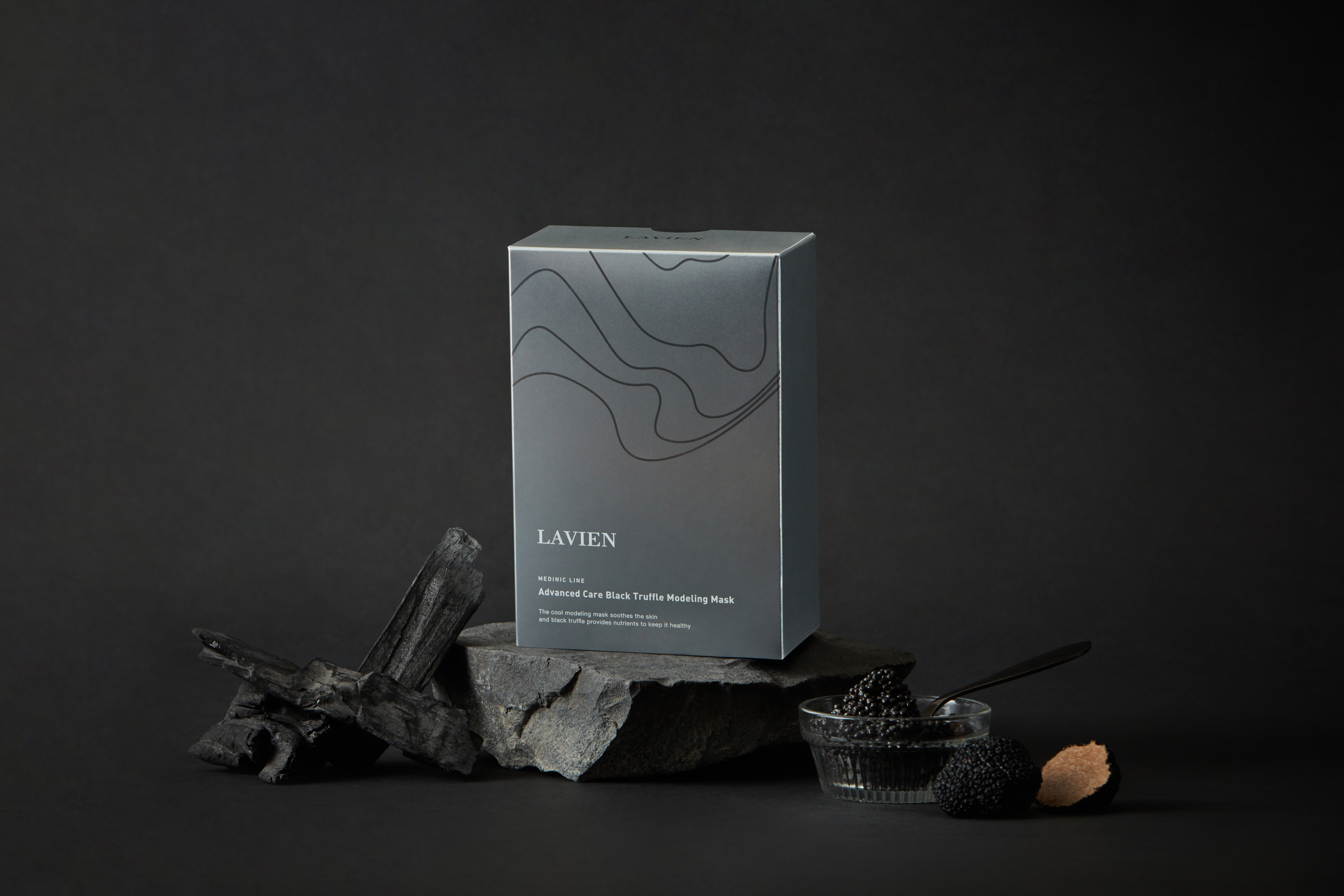 (AMISSA新年限定9折優惠) LAVIEN黑松露塗抹式面膜3入組