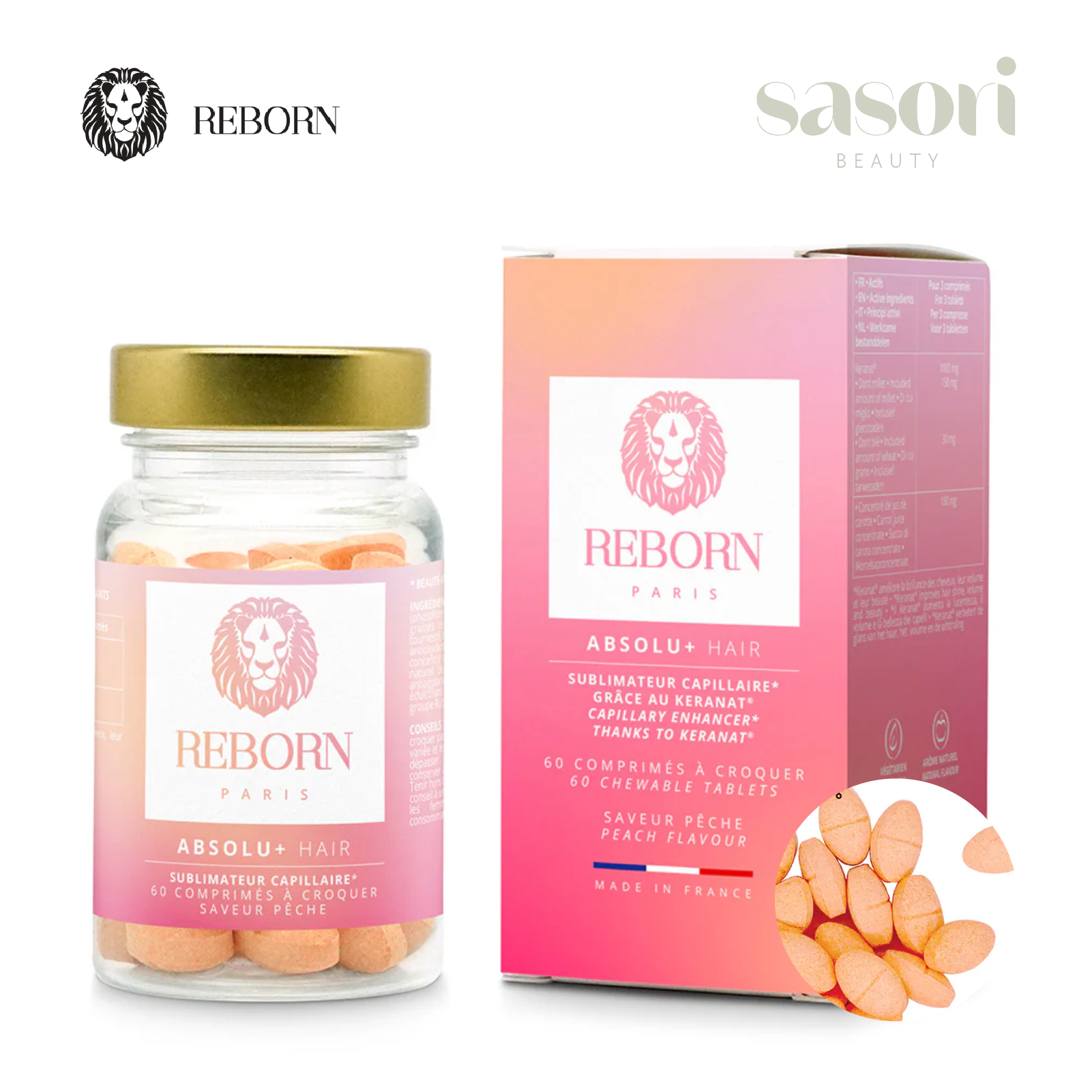 Reborn Absolute+ 活髮亮澤硬糖