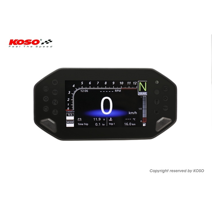 KOSO RX4 直上款全彩儀表