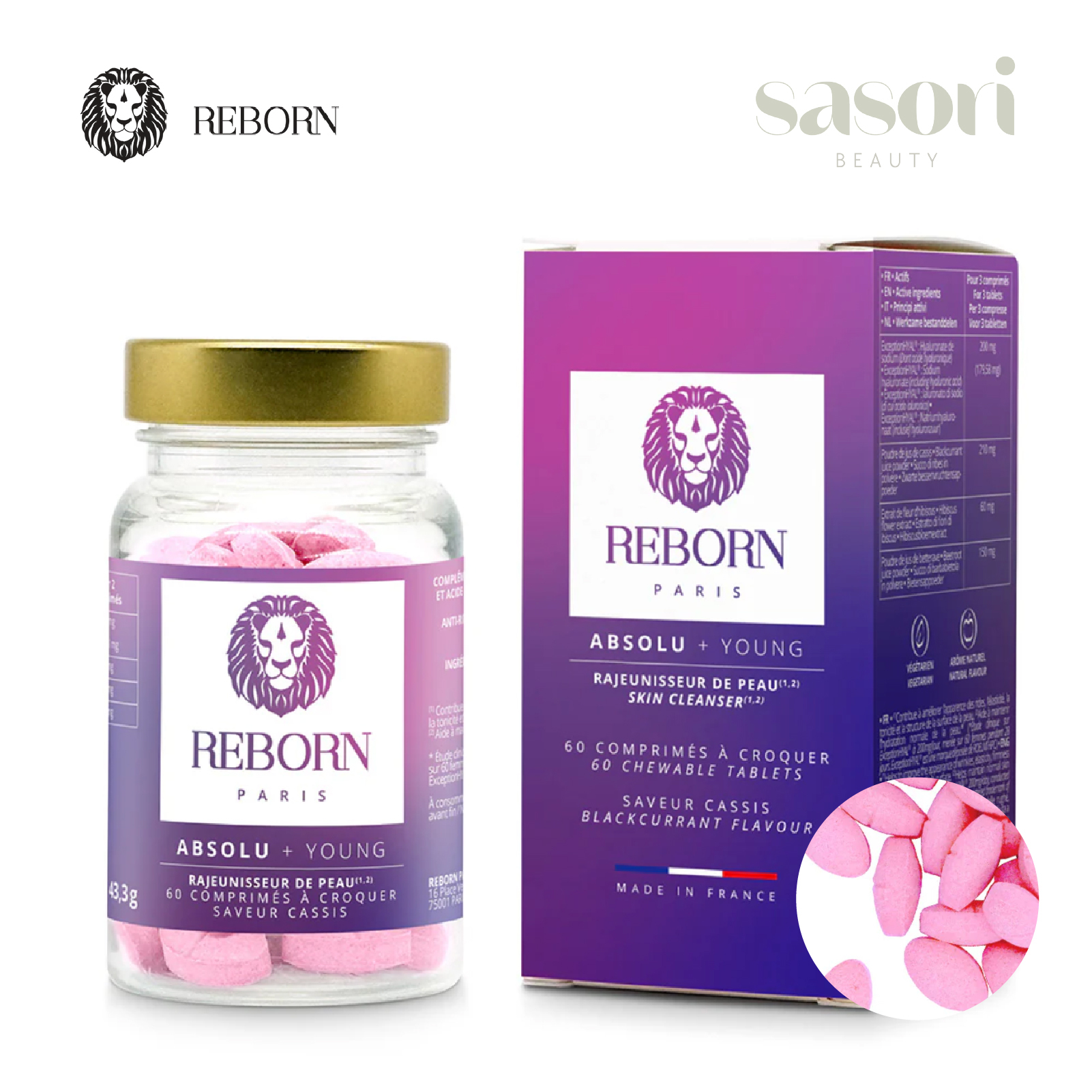 Reborn Absolute+ 年輕抗衰老硬糖