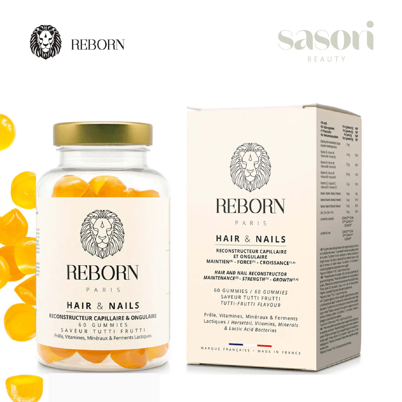 Reborn 護髮護甲營養補充軟糖