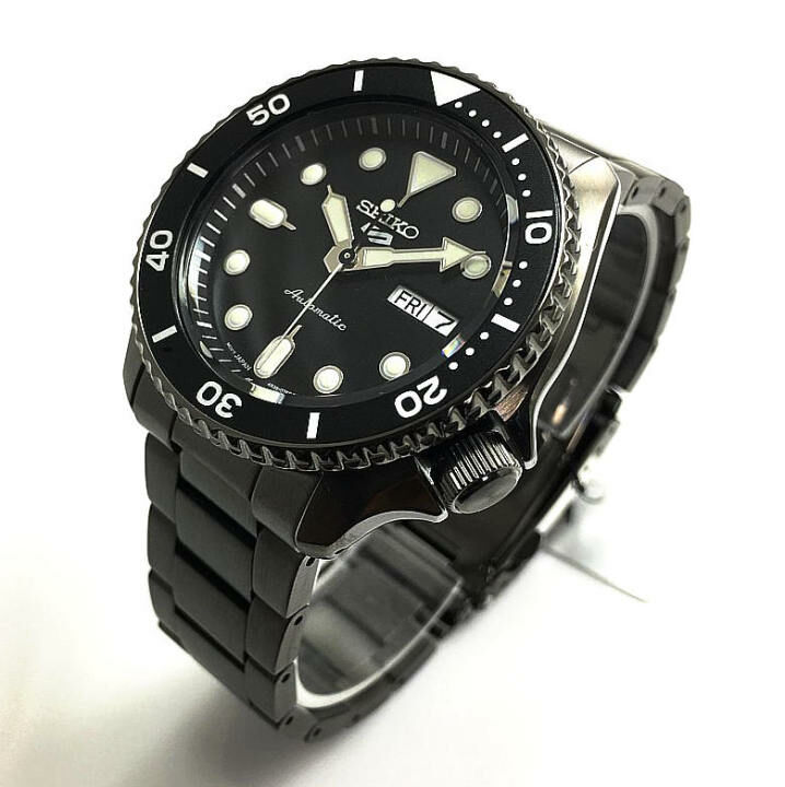 精工 SEIKO 5 Sports Automatic Black Dial Men's Watch SRPD65K1 自動黑色錶面 男士手錶