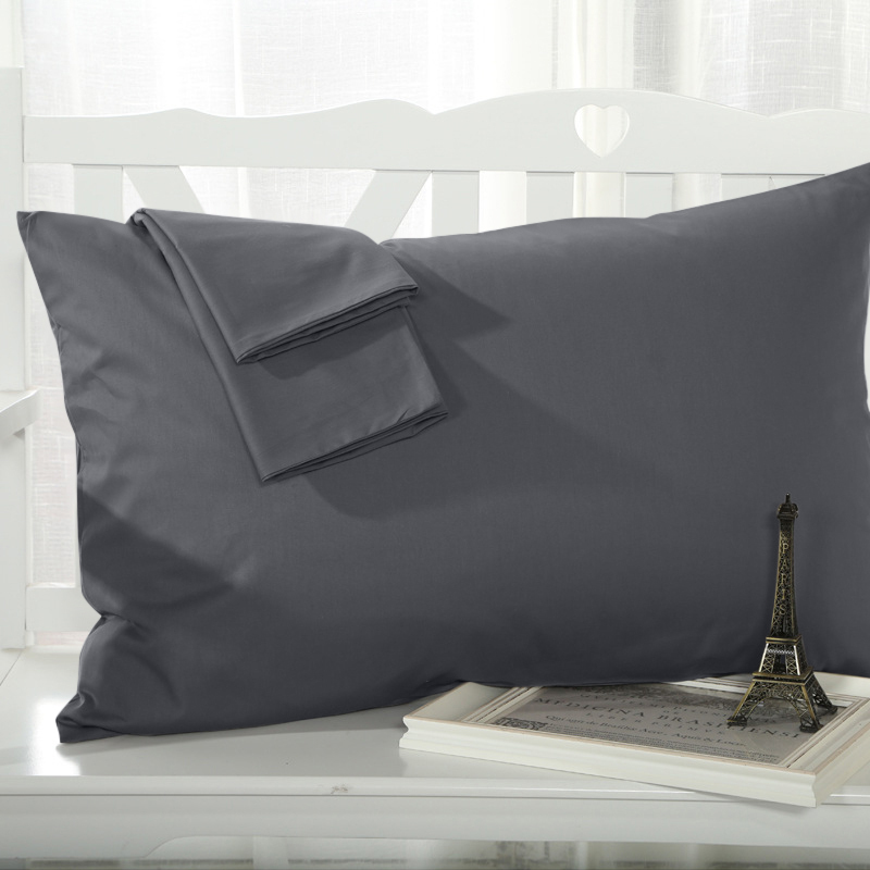 【藍貓Blue cat】日系舒柔棉素色枕套(多色任選)