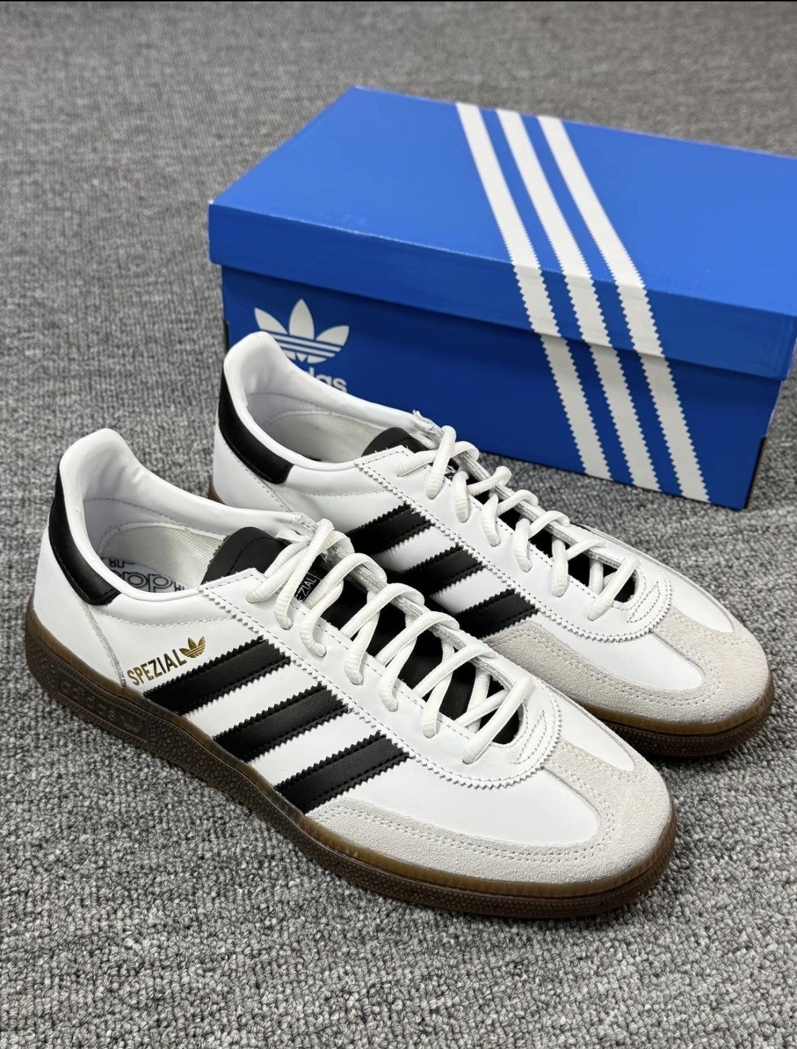 "調貨" Adidas HANDBALL SPEZIAL 男女復古鞋 白色 IE3403