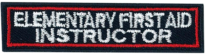 青年基本急救聽講證書導師資歷章