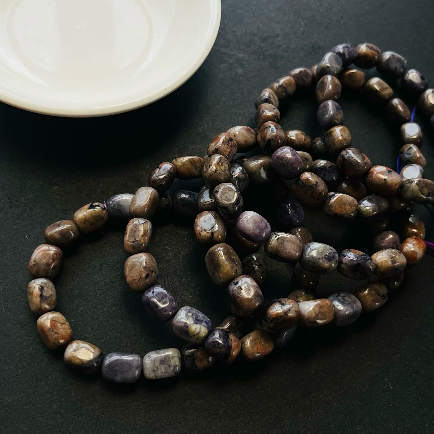 [原石] 帝凡尼石 水晶手串 紫色水晶手串 紫色水晶手鏈