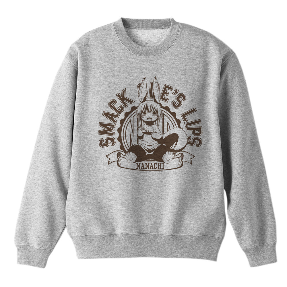 Cospa 0819 ナナチ モグモグ トレーナー [メイドインアビス 烈日の黄金郷] MIX GRAY