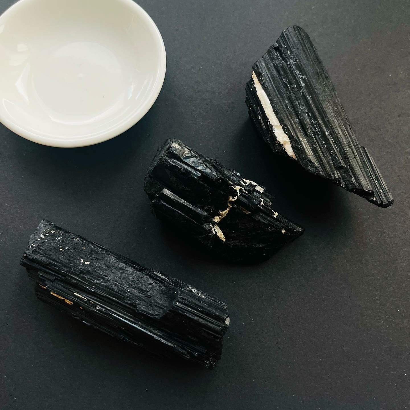 [原石] 巴西黑碧璽 / 電氣石 原礦擺件