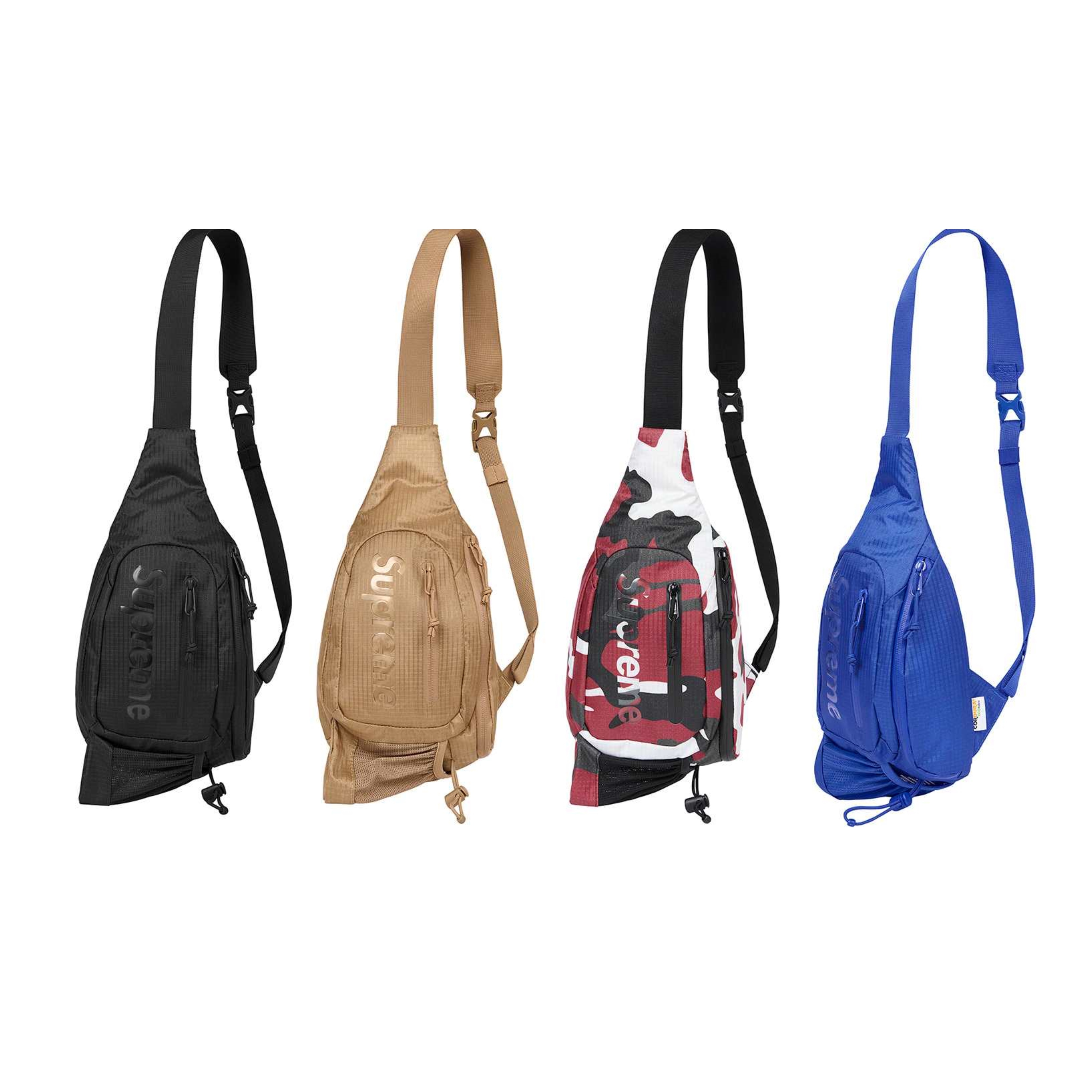 2021SS Supreme Sling Bag 腰包 側背包 斜背包 50TH 開季商品