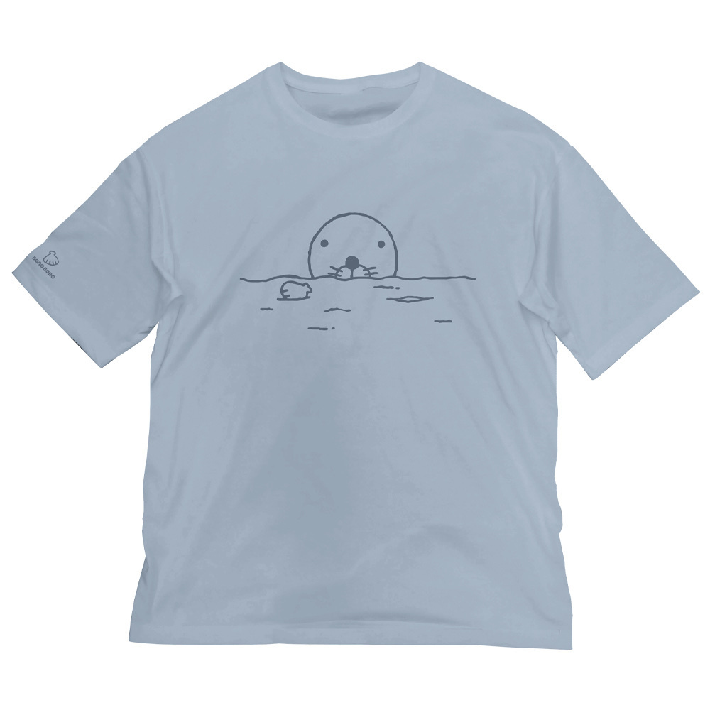 Cospa 0819 ぼのぼの ビッグシルエットTシャツ [ぼのぼの] ACID BLUE