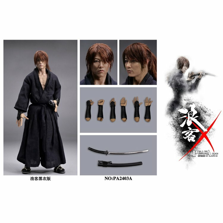 [訂金] PEAKART STUDIO 1/6 浪客劍心 黑衣版