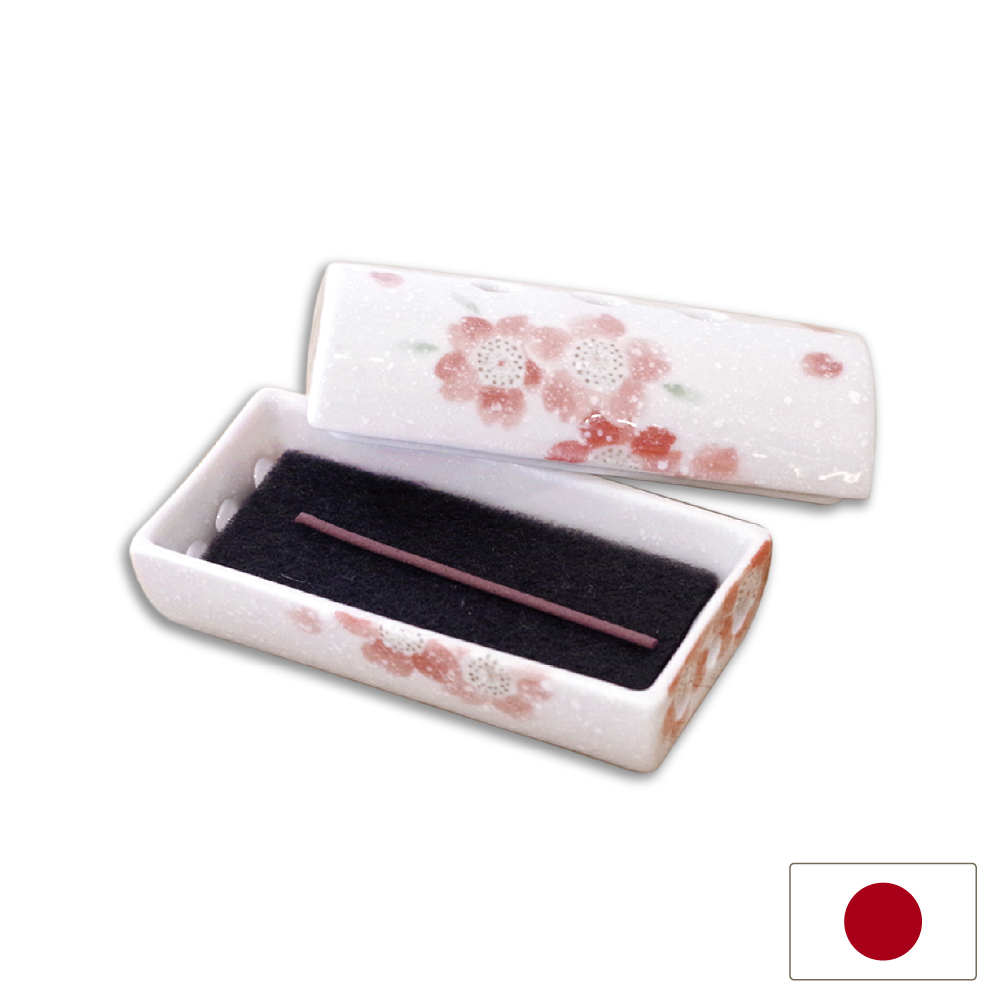 橫式迷你臥香盒 櫻花