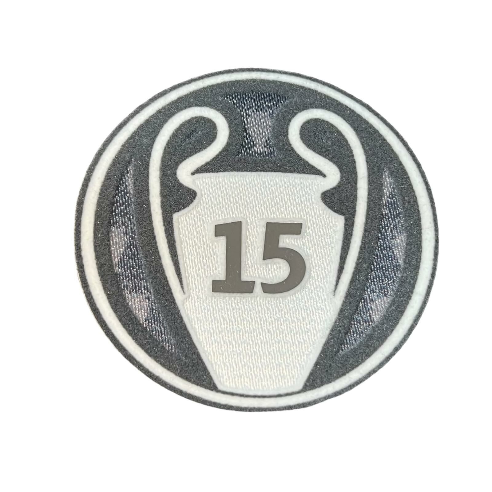 歐洲聯賽冠軍盃 15次冠軍臂章 (2024-25球季 皇家馬德里用)