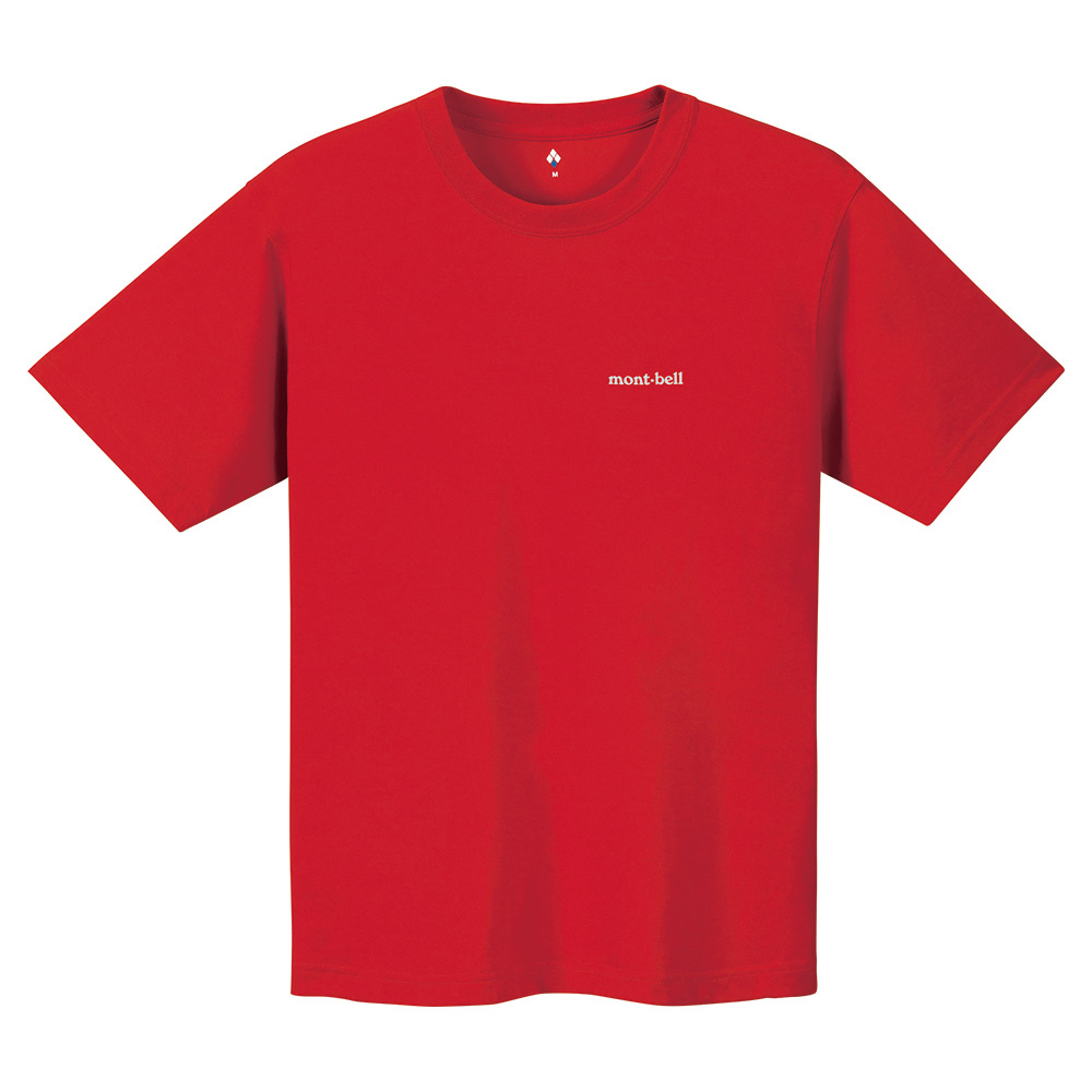 【特價款】日本montbell: 快乾透氣 Wickron T One Point Logo Men's