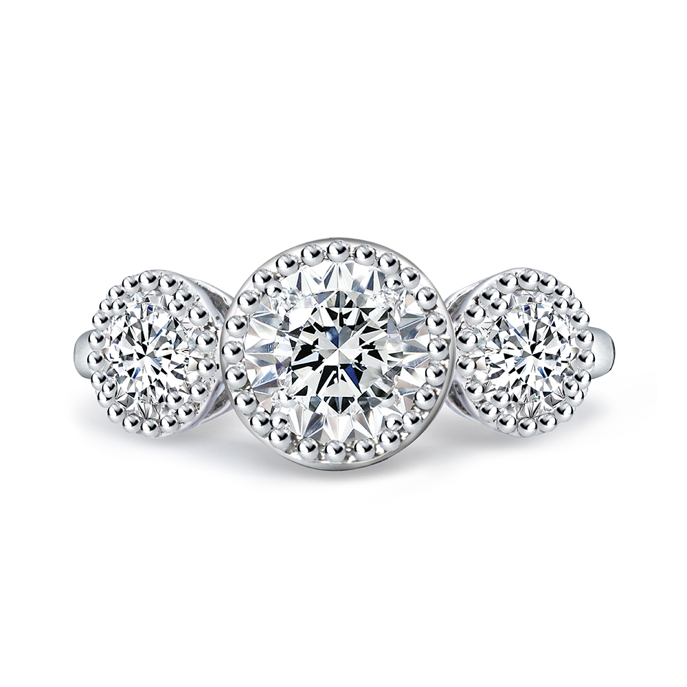 30分18K榮華鑽石戒指