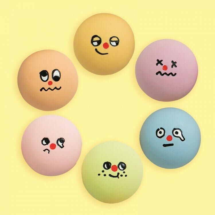 BITE ME 饅頭人｜乳膠玩具 (單入) 顏色隨機出貨