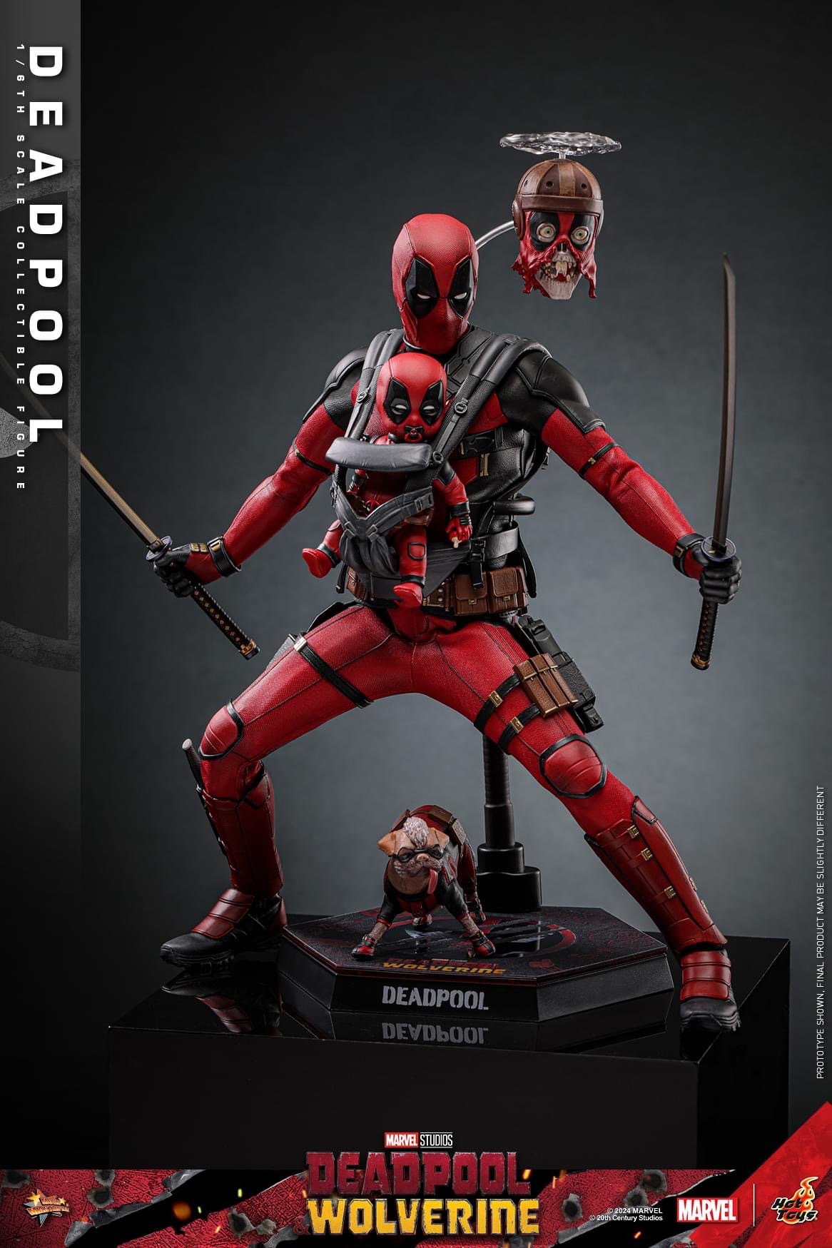 GK補款】Hot Toys 死侍MMS746｜漫威死侍與金剛狼
