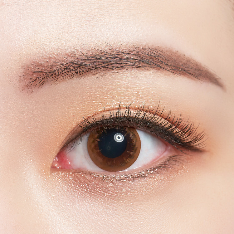 [韓版] 博士倫Bausch+Lomb Lacelle 1 Day Crystal Brown日拋棄彩色隱形眼鏡｜每盒6片