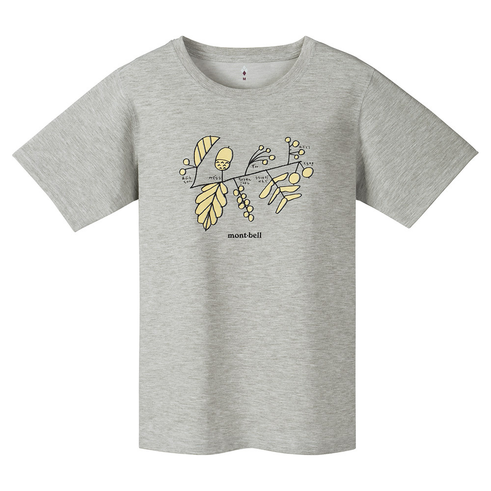 【特價款】日本montbell: 快乾透氣 Wickron T Women's Ironna Kinomi