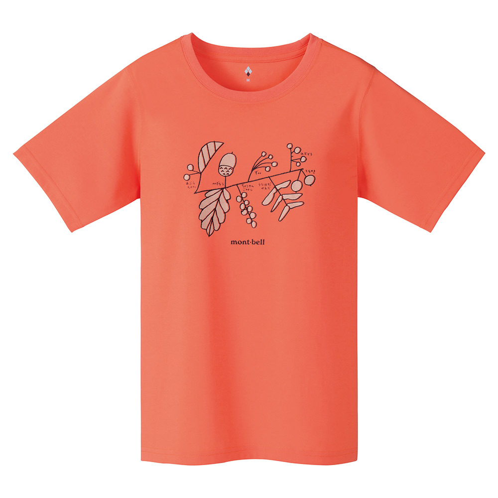 【特價款】日本montbell: 快乾透氣 Wickron T Women's Ironna Kinomi