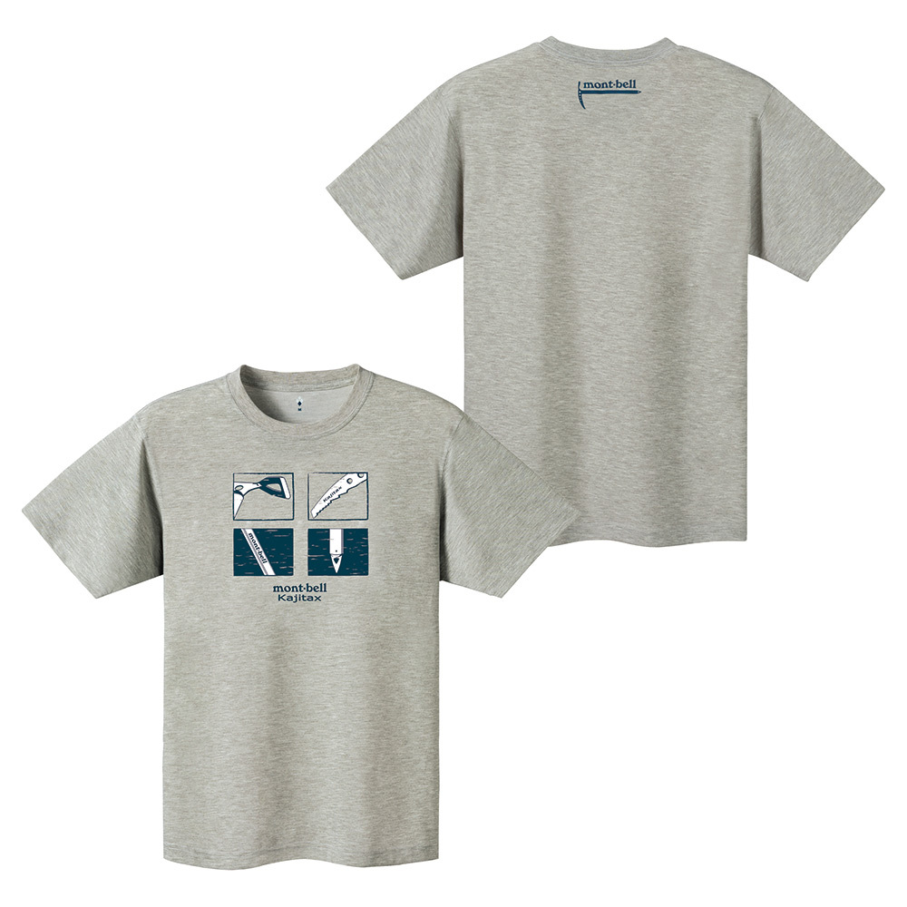 【特價款】日本montbell: 快乾透氣 Wickron T Pickel Glacier